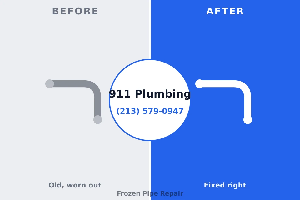 Before and after: plumbing company Comstock Northwest, MI